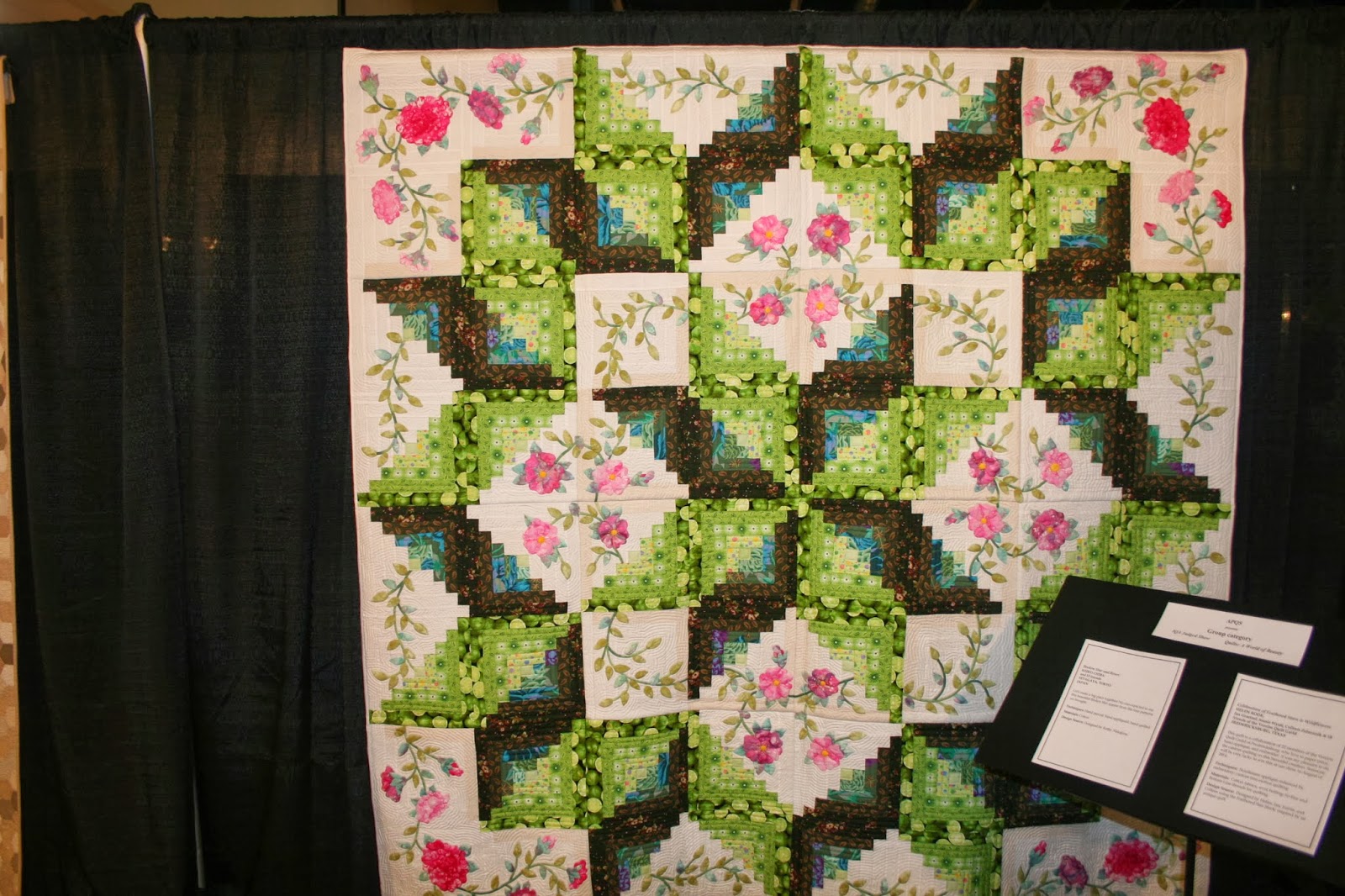 shhdesigns Houston International Quilt Festival...a bit more