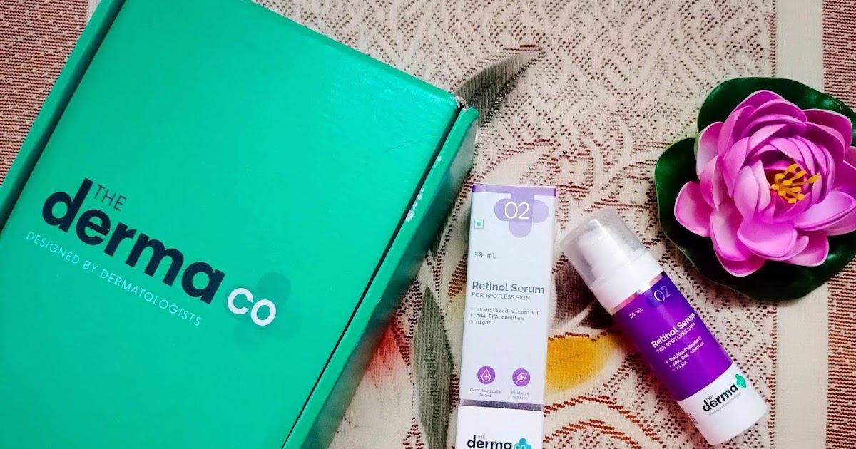 derma co retinol serum