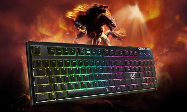 Asus Cerberus Mechanical Keyboard.