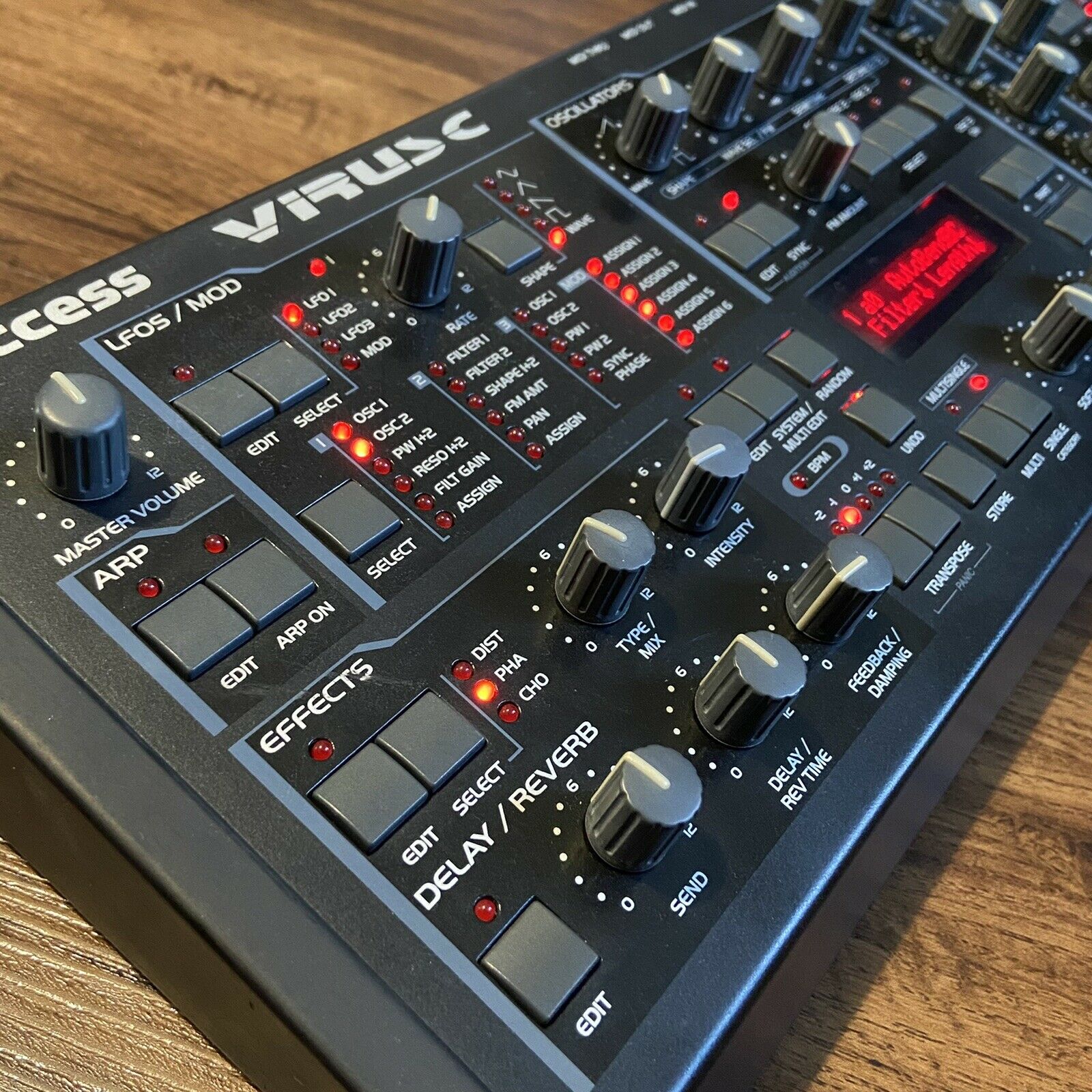 MATRIXSYNTH Access Virus C Desktop Synth