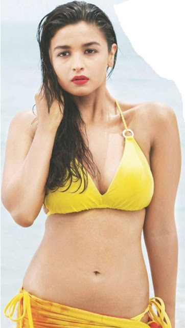ALIA BHATT poses seductive hot shoot