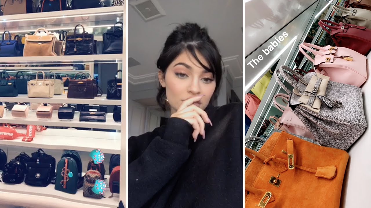 SKYFLUX88: Inside Kylie Jenner's $1million designer handbag closet (photos)