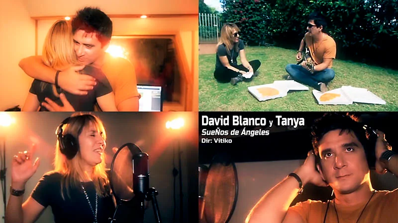 David Blanco y Tanya - ¨Sueños de Ángeles¨ - Videoclip - Dirección: Vitiko. Portal del Vídeo Clip Cubano
