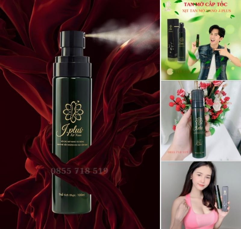 Xịt Nano Tan Mỡ JPLUS
