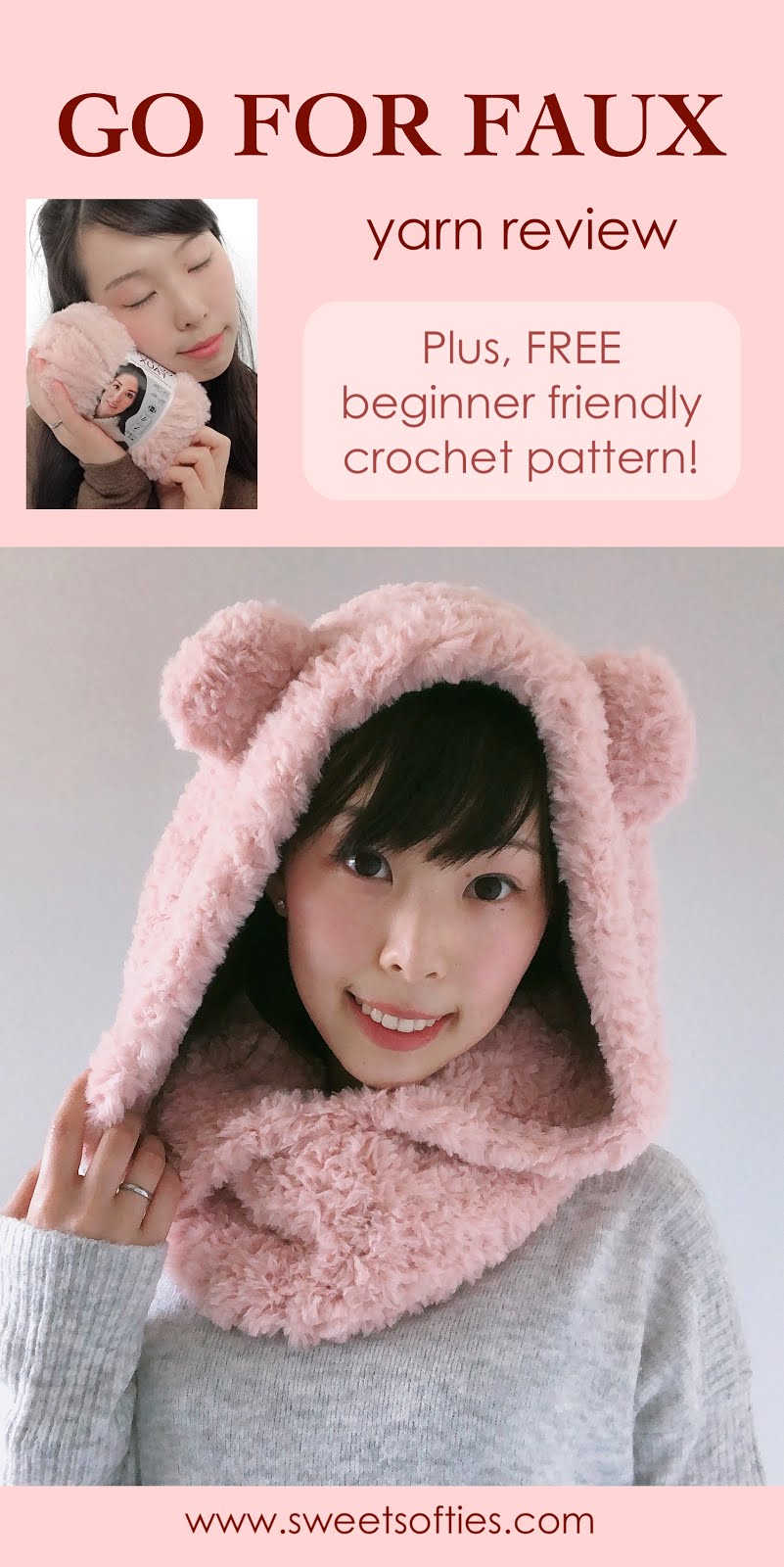 Crochet Furry Friends Faux Fur Yarn Amigurumi Pattern Book