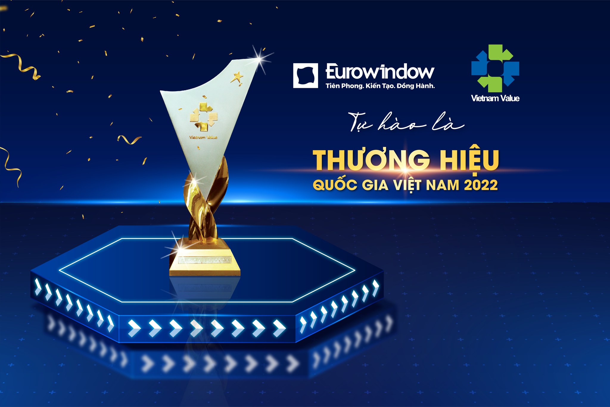 Cửa Eurowindow Đạt Thương Hiệu Quốc Gia 2022