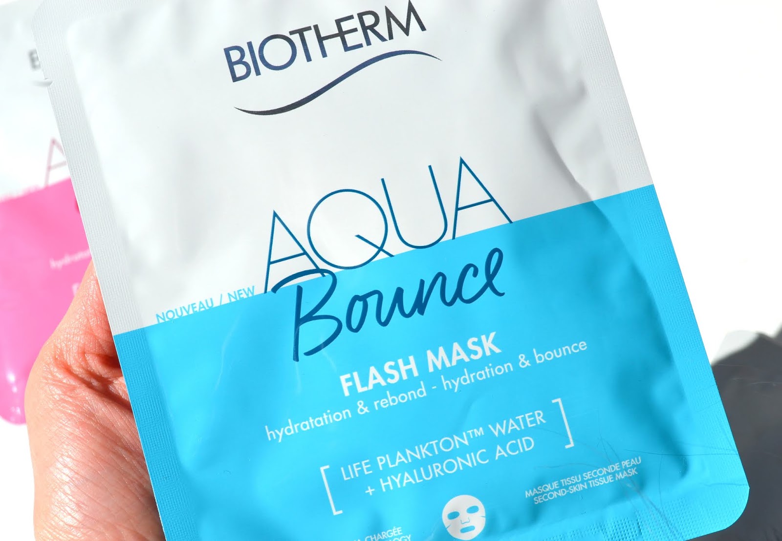 SHEET MASK Biotherm Aqua Flash Masks Cosmetic Proof Vancouver