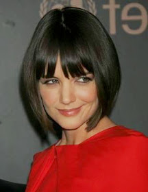 coupe cheveux mi long dégradé effilé avec frange 50 ans