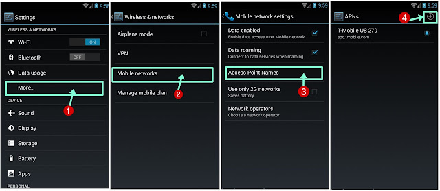 cara setting apn axis 4g