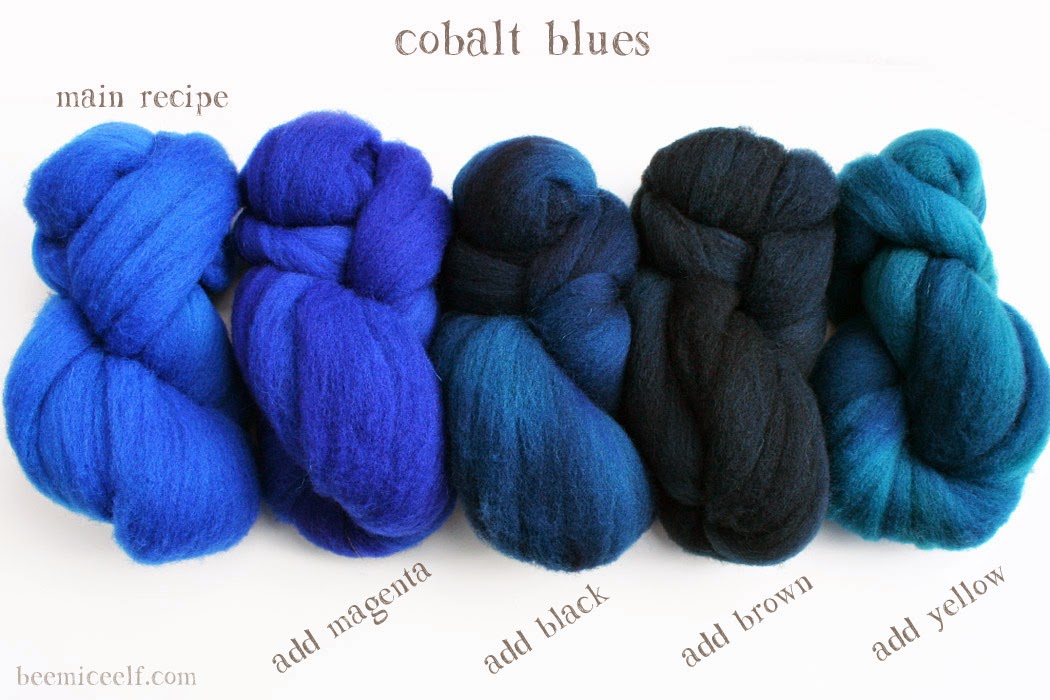 Bee Mice Elf MixedUp Monday Cobalt Blue