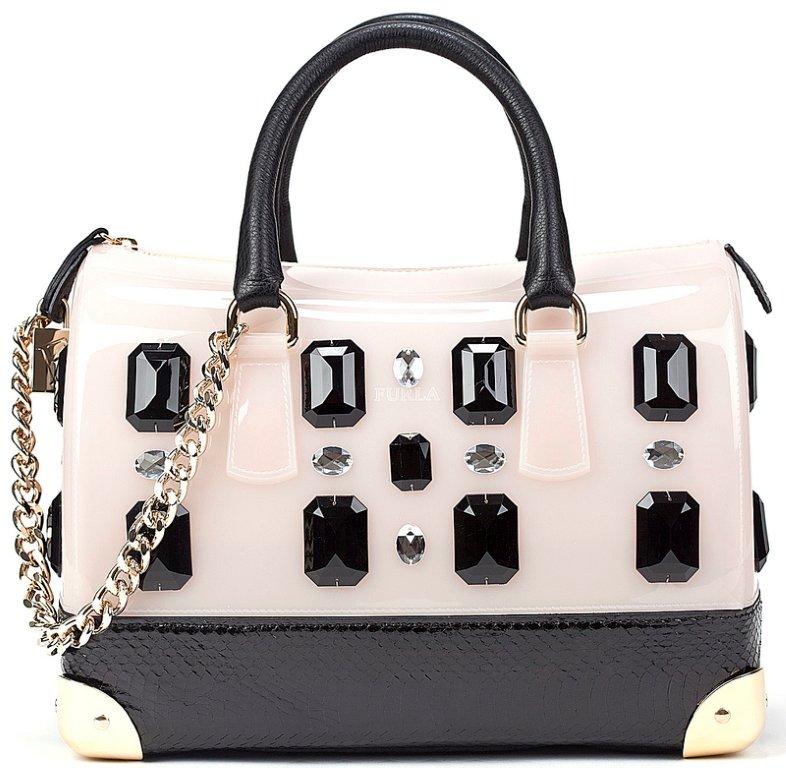 madison shoulder bolsa 16 in signature canvas with rivets