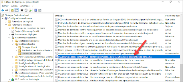 Afficher un message au démarrage de Windows 10 avec l'éditeur de stratégie de groupe locale Afficher, message, démarrage, Windows 10, stratégie de groupe locale, gpedit.msc, trucs et astuces