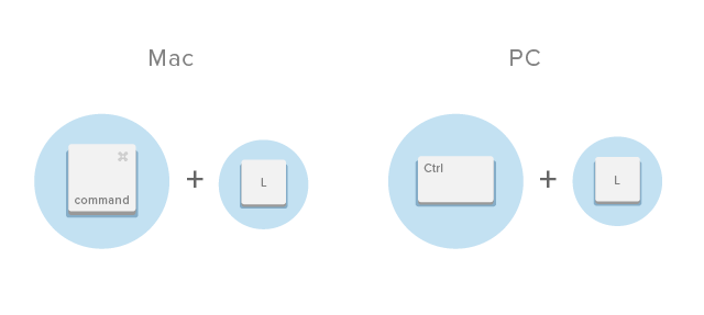 letakkan kursor di bilah pencarian