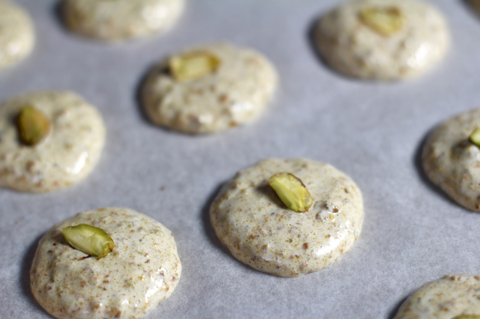 Pistachio Meringue Christmas Cookies Diary of a Mad Hausfrau