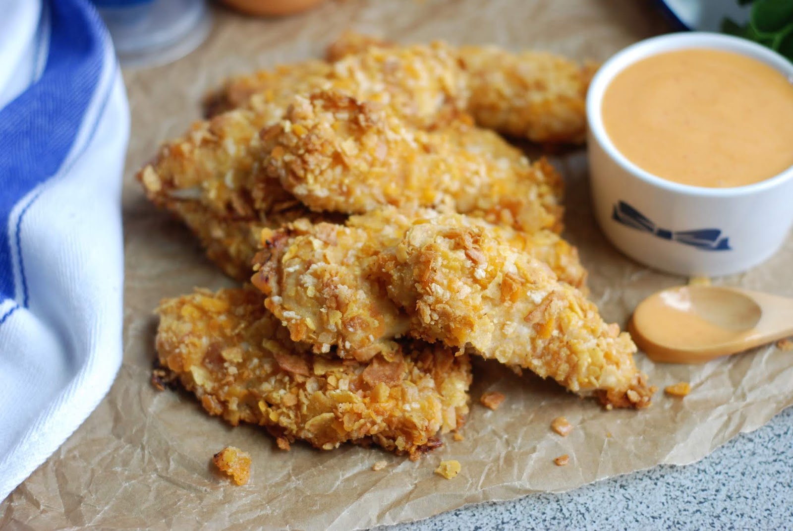 Fleur DeLectable Pickle Baked Chicken Tenders with Creamy Chili Honey