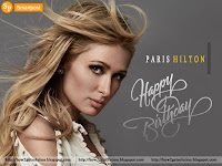 paris hilton face photo to celebrate her 40th bday