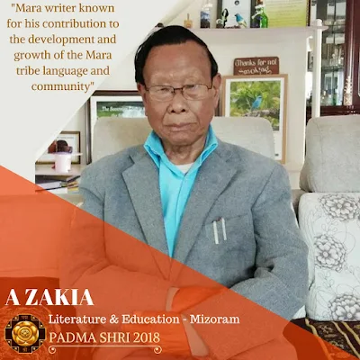 A Zakia - Padma Shri Winner 2018