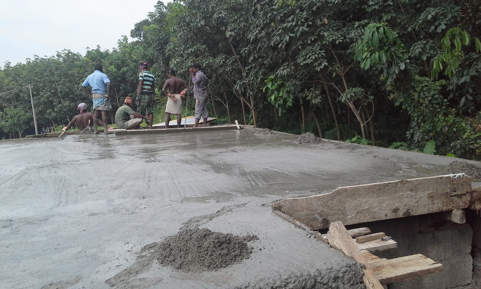 Kerala House Construction Tips 8. Roof concrete