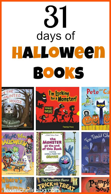 new Halloween tradition- read 1 new Halloween book every night leading up to Halloween
