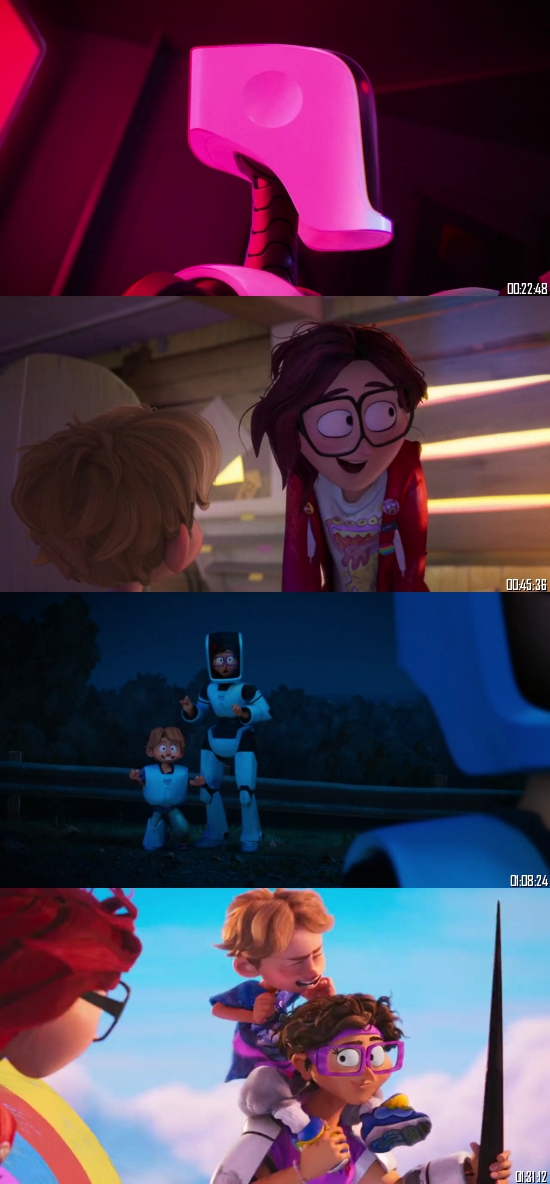 The Mitchells vs the Machines 2021 BRRip 720p 480p Dual Audio Hindi English Full Movie Download