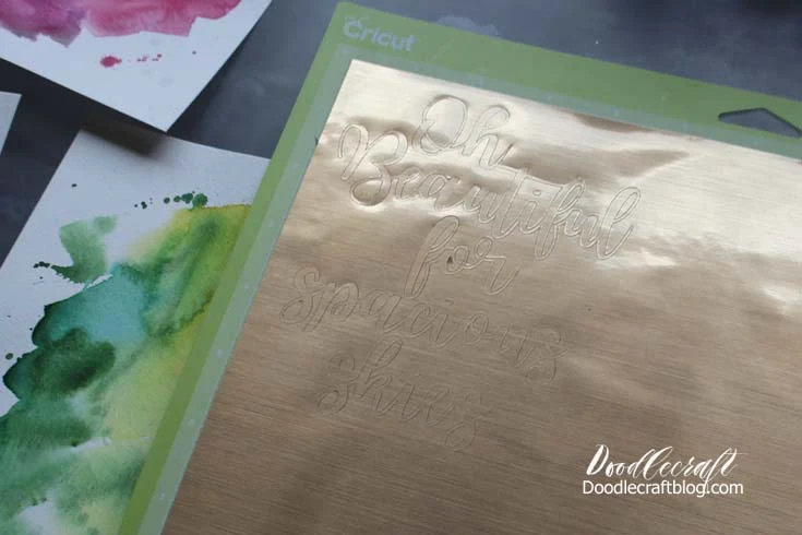 How to Use We R Memory Keepers Foil Quill with Cricut Maker