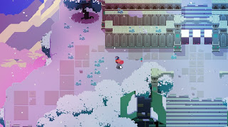 Exploring the frozen north of Hyper Light Drifter Hyper Light Drifter Gameplay Screenshot 2