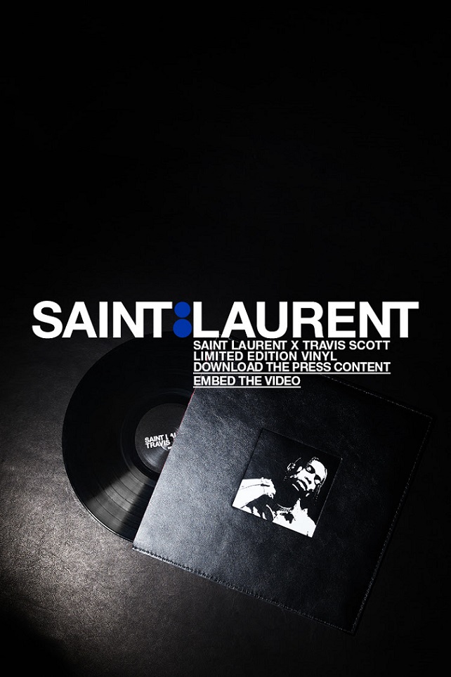 Travis Scott Collaborates With Saint Laurent