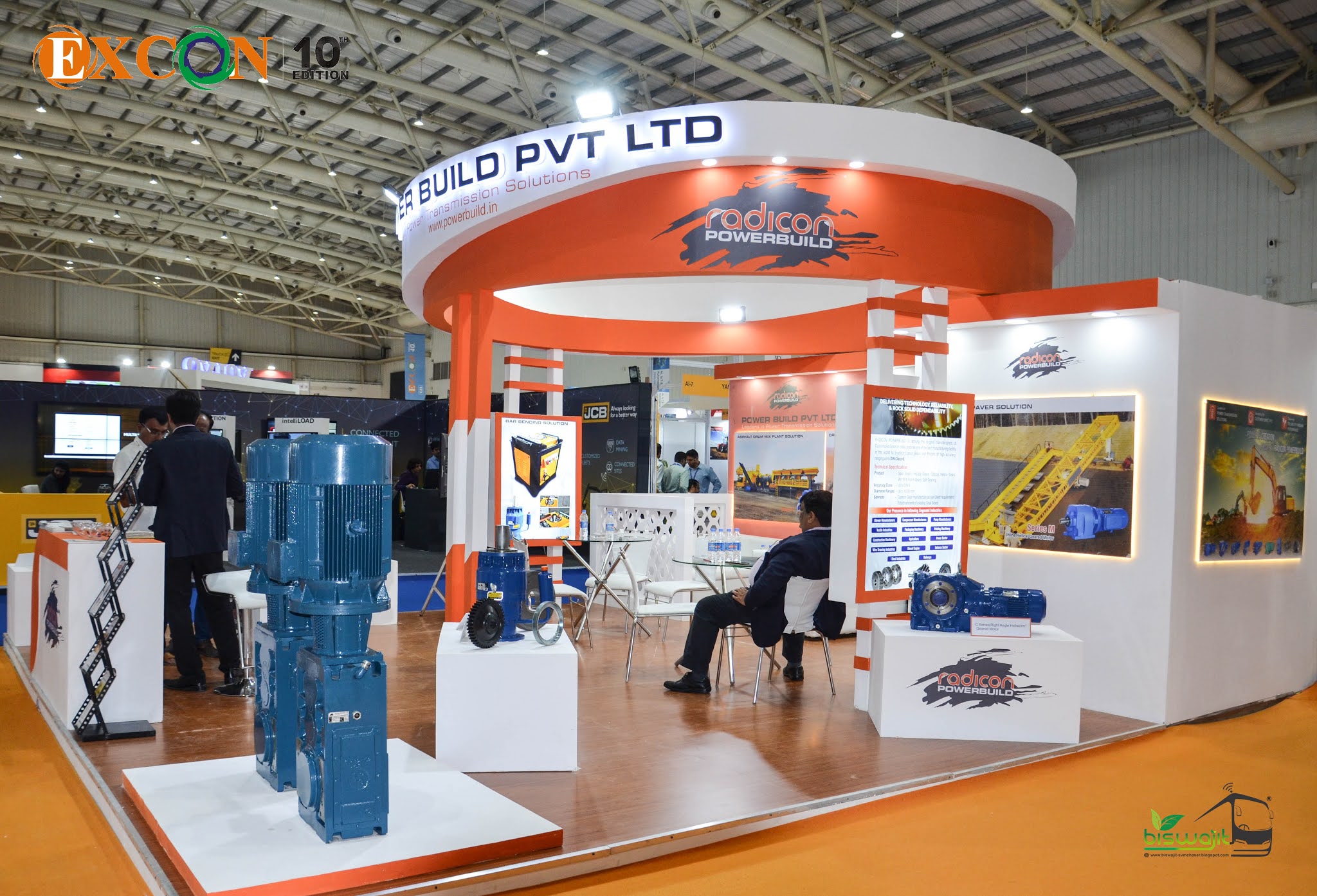 Power Build Pvt Ltd at Excon 2019 India Biswajit SVM Chaser