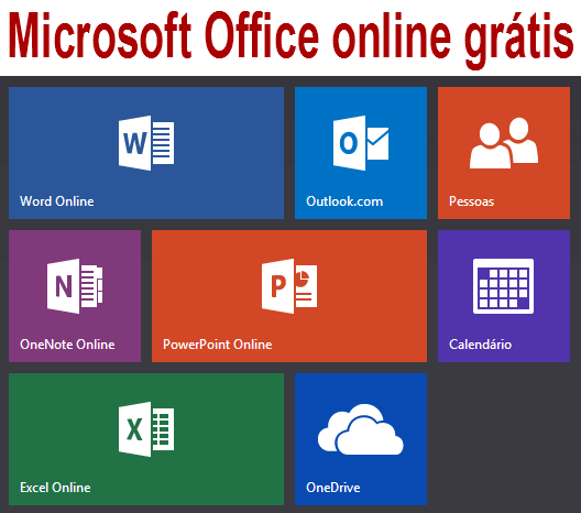 Microsoft Office online grátis