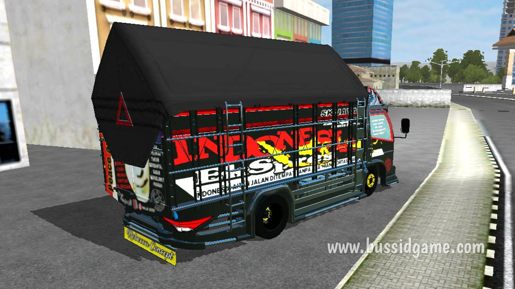 Mod Truck JetCanter 3+ By AQR Chnll - Gudang Livery, Skin ...