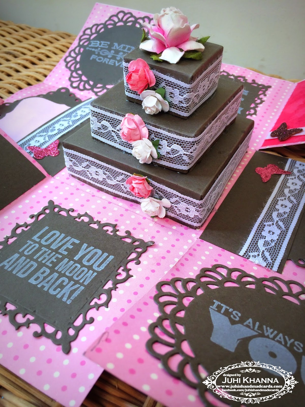 Juhi's Handmade Cards: DIY Exploding Box Tutorial and a Workshop Alert