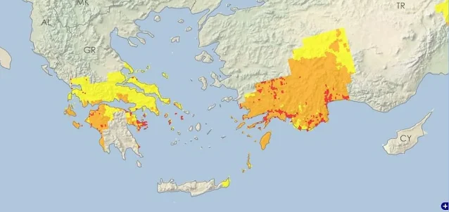 Μεγάλη ξηρασία πλήττει την Αργολίδα και περιοχές της Πελοποννήσου