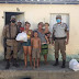 PM entrega alimentos arrecadados em campanha para famílias carentes em Várzea da Roça e Capim Grosso.