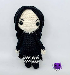 PATRON GRATIS MIERCOLES | LA FAMILIA ADAMS AMIGURUMI 42646