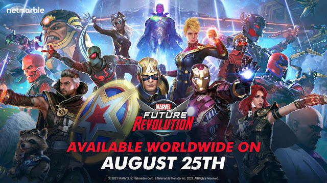 MARVEL Future Revolution celulares MARVEL Future Revolution para celulares, llega el 25 de agosto.