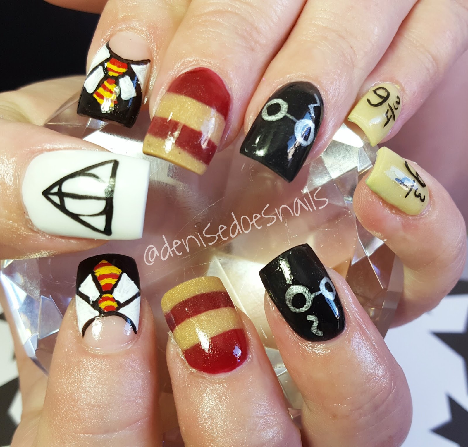 Harry Potter Nails | NailsByErin - YouTube