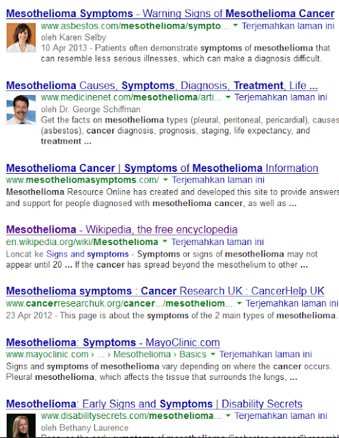 Mesothelioma Cancer Symptoms Diagnosis