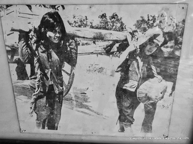 Fotografias dos trabalhos forçados