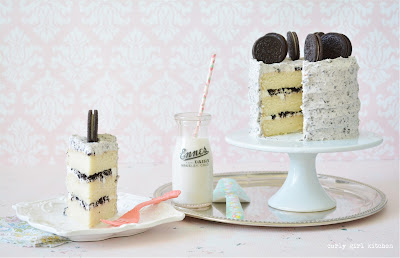 Cookies and Cream Cake, Cake, Birthday Cake, White Velvet Cake, Oreo Cake, Cookies and Milk
