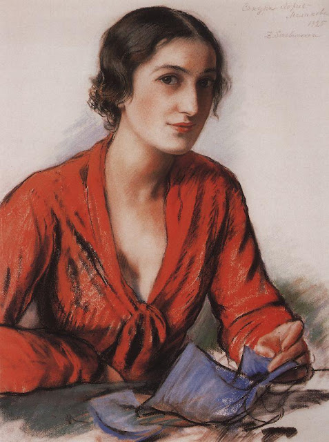 Серебрякова Зинаида Евгеньевна - Сандра Лоис-Меликова. 1925