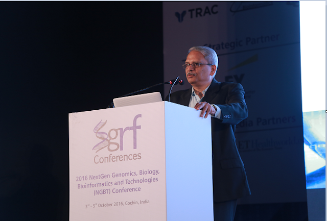 Mr. Kris Gopalakrishnan, Executive Vice Chairman, Infosys addressing the gathering at NGBT Conference in Cochin Mr. Kris Gopalakrishnan, Executive Vice Chairman, Infosys addressing the gathering at NGBT Conference in Cochin