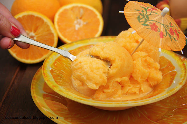  Sorbete de naranja de las Madres Clarisas 