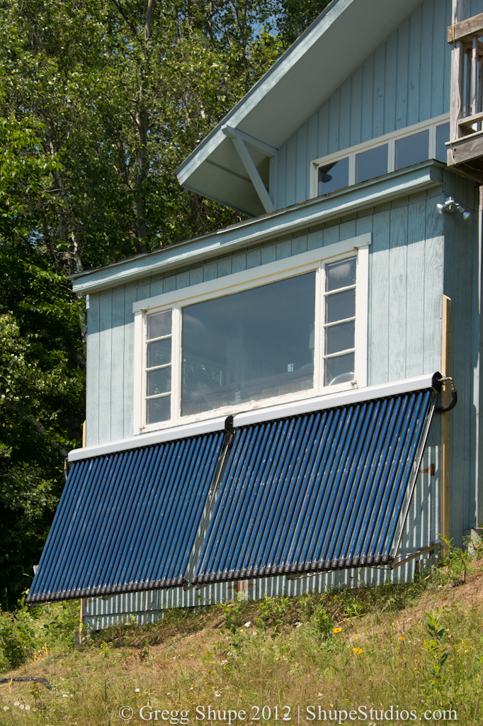 Green Energy Photography Acting Locally.....Solar on our VT House.