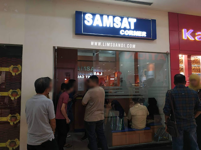 Samsat Corner PS Mall Palembang, Samsat Ps Mall Palembang