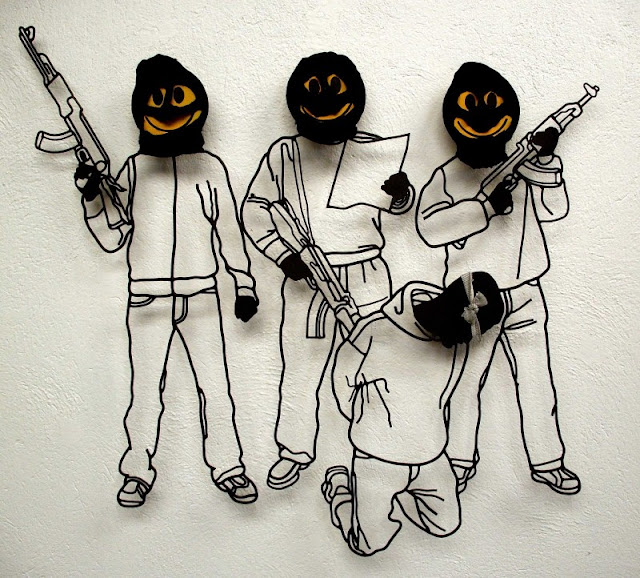 Frank Plant. Металлические рисунки. 15