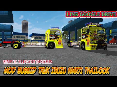 Mod Truck Isuzu Nmr71 Thailook Bussid - Mod Bussid Indonesia