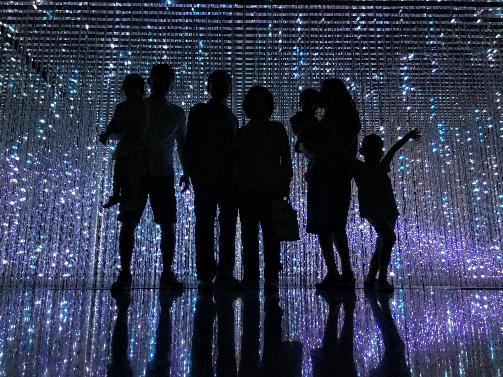 teamLab World, an interactive digital art exhibition Seoulful Family