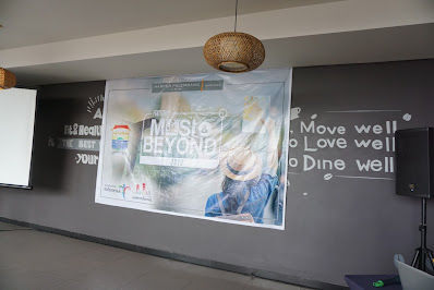 penyambutan peserta musi beyond harper hotel palembang