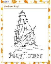 Mayflower coloring page 10