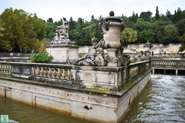 Jardines de La Fontaine, Nimes